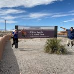  White Sands National Park Sign